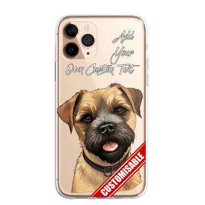 Personalised CLEAR Glitter Paint Candy Phone Cover Case For Samsung Galaxy S20+
